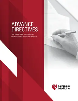 Nebraska Medicine Advance Directive - Health Decisions and Care Preferences Document form preview